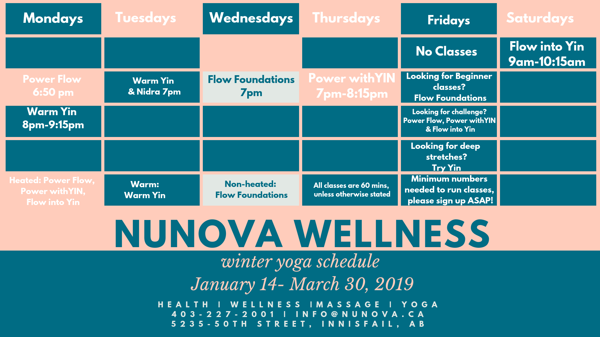 earthview yoga schedule